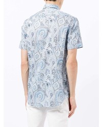 Etro Paisley Print Cotton Shirt