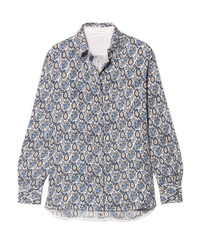 Victoria Beckham Printed Silk Crepon Shirt