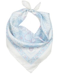 Rebecca Minkoff Handkerchief Paisley Silk Scarf