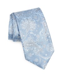 Canali Floral Paisley Silk Tie