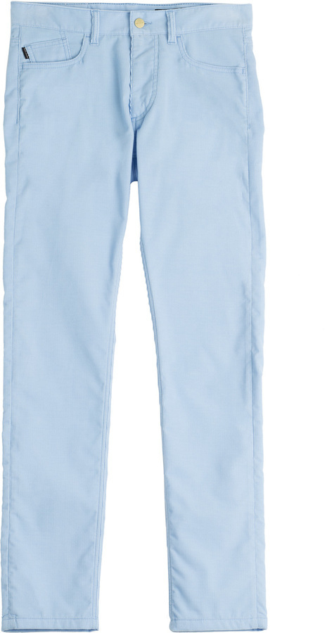 light blue corduroy pants