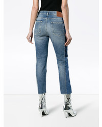 Golden Goose Deluxe Brand Mid Rise Patchwork Jeans