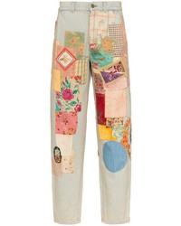 Gucci Patchwork Bleached Jeans