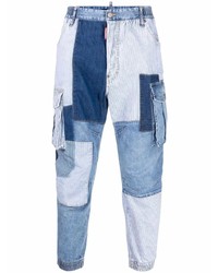 DSQUARED2 Patchwork Denim Jeans