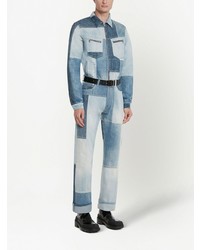 Alexander McQueen Patchwork Design Jeans