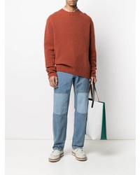 JW Anderson Patchwork Effect Jeans
