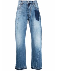 Alexander McQueen Patchwork Loose Fit Jeans