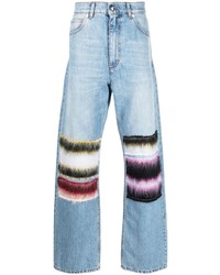 Marni Striped Patchwork Jeans