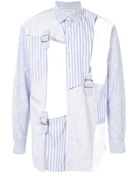 Comme Des Garcons SHIRT Comme Des Garons Shirt Deconstructed Striped Shirt