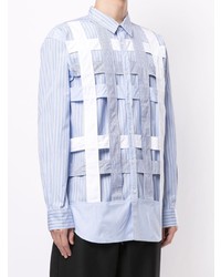 Comme Des Garcons SHIRT Comme Des Garons Shirt Interwoven Layer Striped Shirt