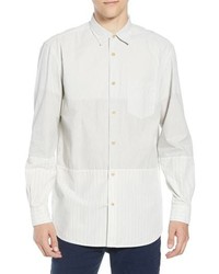 French Connection Core Peach Regular Fit Patchwork Sport Shirt