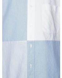 Thom Browne Panelled 4 Bar Oxford Shirt