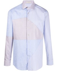Etro Panelled Button Up Shirt