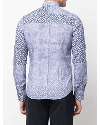Corneliani Patchwork Cotton Shirt