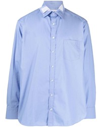 Kolor Patchwork Detail Long Sleeve Shirt