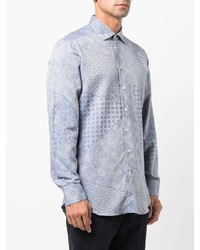 Etro Patchwork Pattern Button Up Shirt