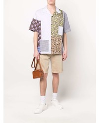 McQ Patchwork Patterned Shirt