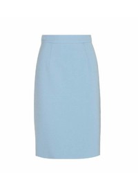 Miu Miu Wool Blend Pencil Skirt