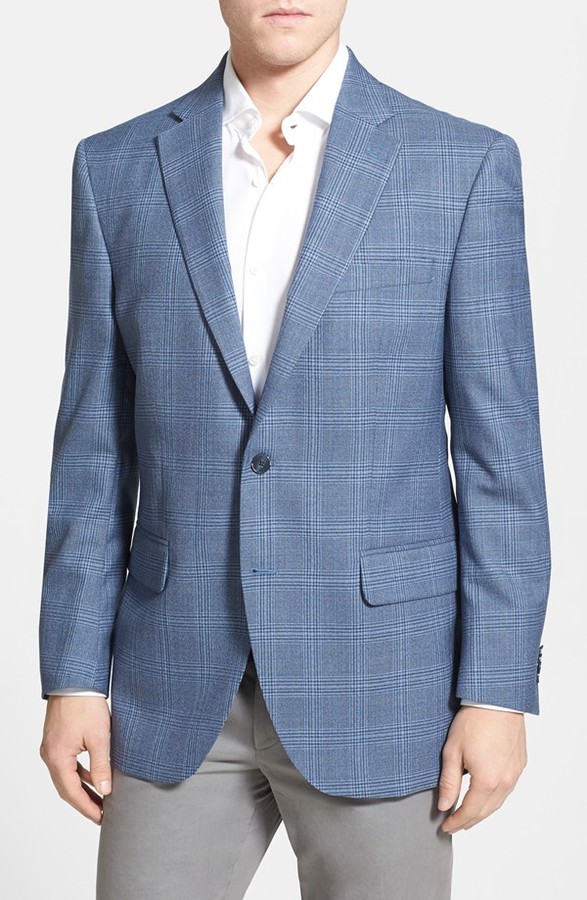 Peter Millar Classic Fit Plaid Wool Sportcoat | Where to buy & how to wear