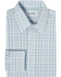 Thom Browne Bold Plaid Dress Shirt