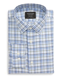 Nordstrom Men's Shop Traditional Fit Non Iron Plaid Dress Shirt
