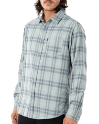 Rip Curl Fielding Plaid Flannel Button Up Shirt