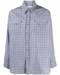 Our Legacy Ranch Flannel Check Print Shirt