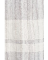 Eileen Fisher Plaid Organic Linen Cotton Top
