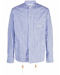 Junya Watanabe Check Print Button Up Shirt