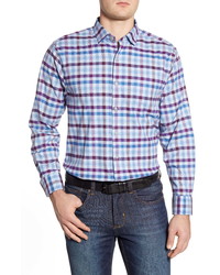 Tommy Bahama Classic Fit Plaid Button Up Shirt