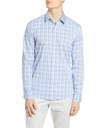 Zachary Prell Holmes Signature Fit Plaid Button Up Shirt