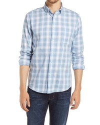 Faherty Movet Plaid Melange Button Up Shirt