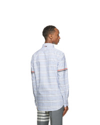Thom Browne Multicolor Oxford Check Straight Fit Shirt