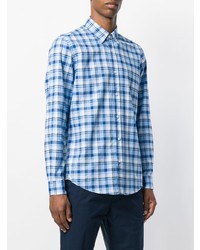 BOSS HUGO BOSS Plaid Long Sleeve Shirt