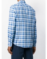 BOSS HUGO BOSS Plaid Long Sleeve Shirt