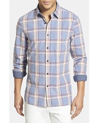 Wallin Bros Sig Trim Fit Plaid Sport Shirt