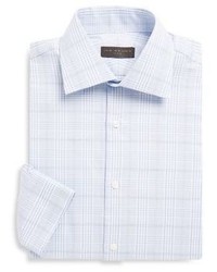 Ike Behar Cotton Plaid Shirt