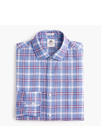 Thomas Mason For Jcrew Ludlow Shirt In Plaid Linen