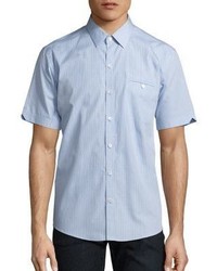 Zachary Prell Micro Check Button Down Shirt