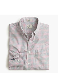 J.Crew Secret Wash Shirt In State Check