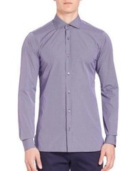 Z Zegna Small Check Shirt