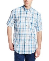 Wrangler Rugged Wear Blue Ridge Plaid Shirt