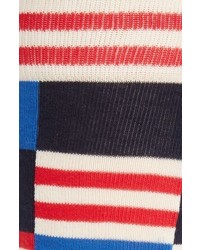 Happy Socks Check Stripe Socks