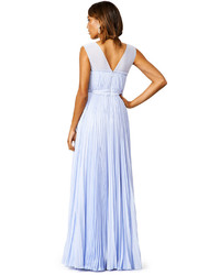 Rebecca Taylor Periwinkle Pleats Gown