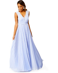 Rebecca Taylor Periwinkle Pleats Gown