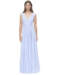 Rebecca Taylor Poly Pleated Gown