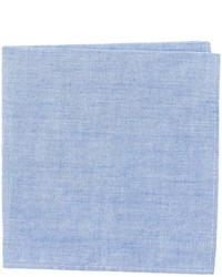 14th Union Chambray Solid Pocket Square