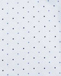 1 Like No Other Textured Dot Print Dress Shirt Blue
