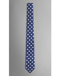 Burberry Dotted Silk Jacquard Tie