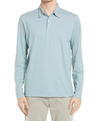 Theory Bron Lcurrent Long Sleeve Pique Polo